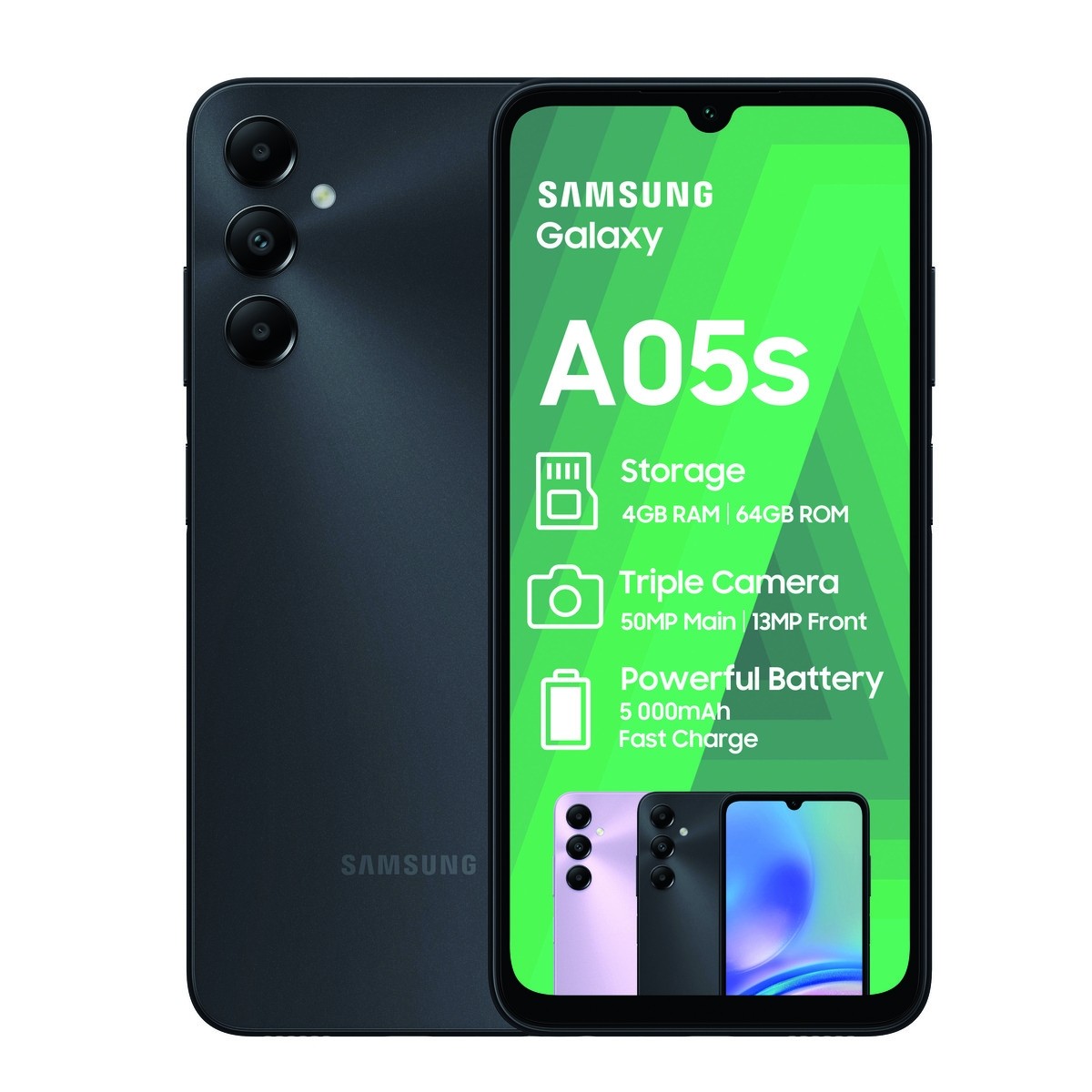 6.7" Samsung Galaxy A05S (MTN)  
