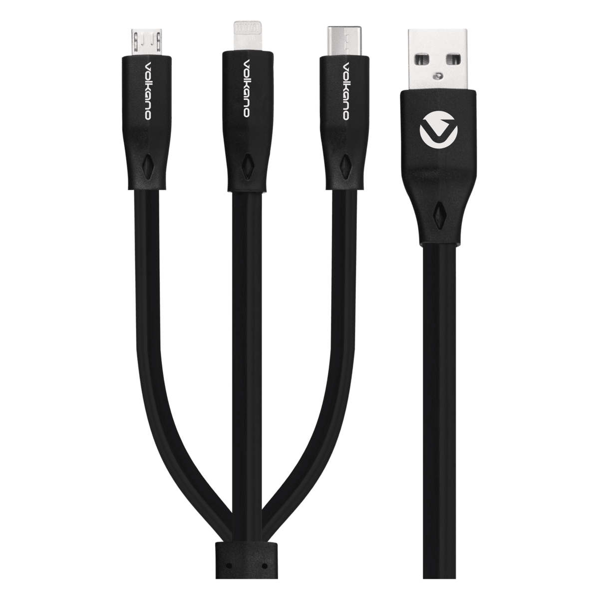 Volkano Slim Series 3-in-1 Charge Cable