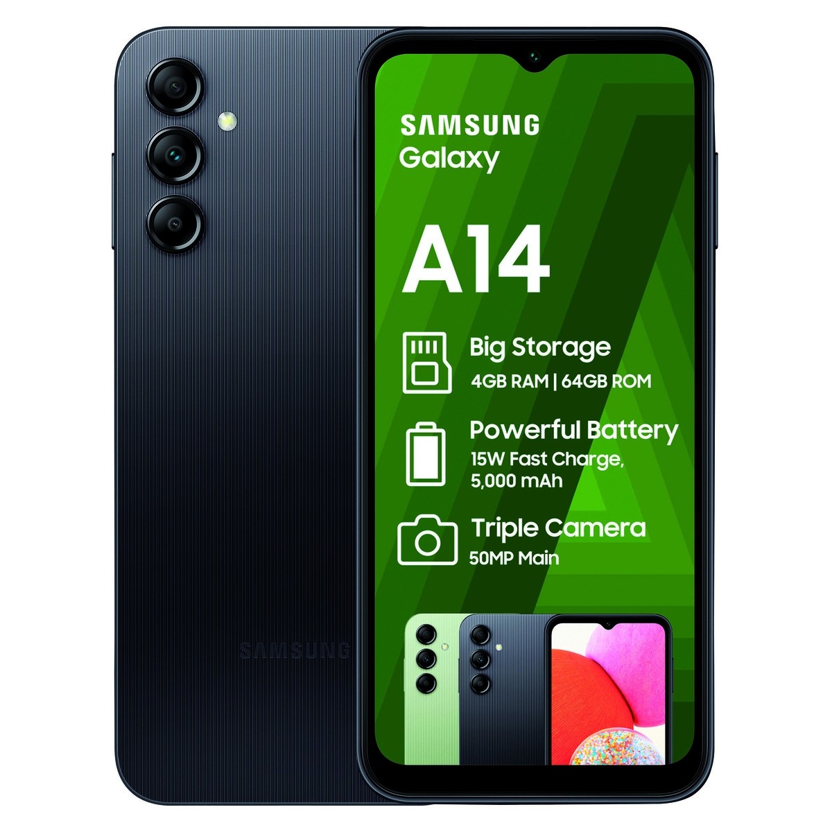 Samsung Galaxy A14, Specs, Battery & Camera