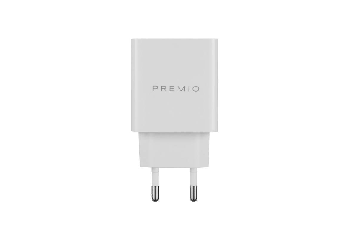 Premio 20w Wall Fast Charger White
