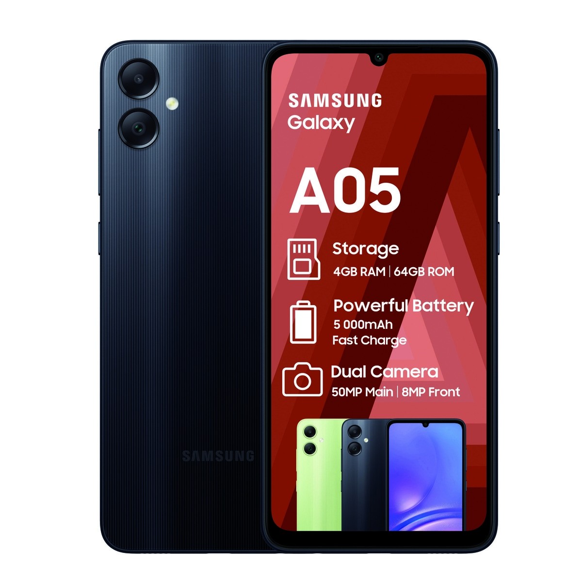 6.7" Samsung Galaxy A05 (Vodacom)  