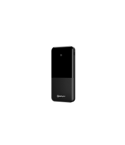Amplify 10 000mAh Power Bank with integrated cables - black