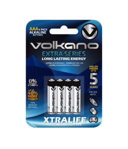 Volkano Alkaline Batteries AAA 4pack 